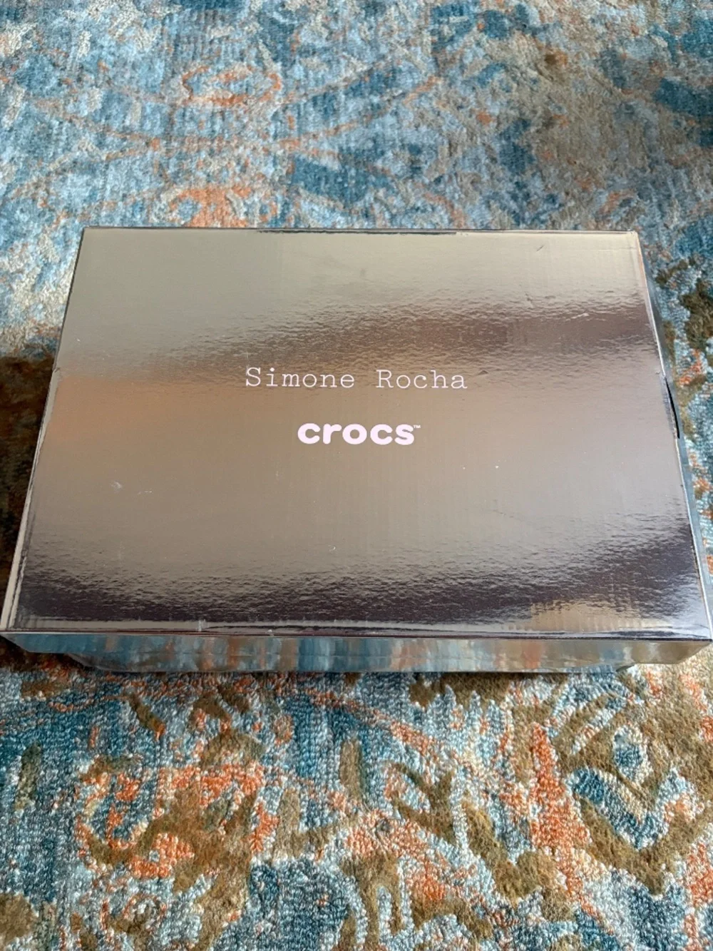 Simone Rocha X Crocs Ballerina Platform Size 6 Espresso